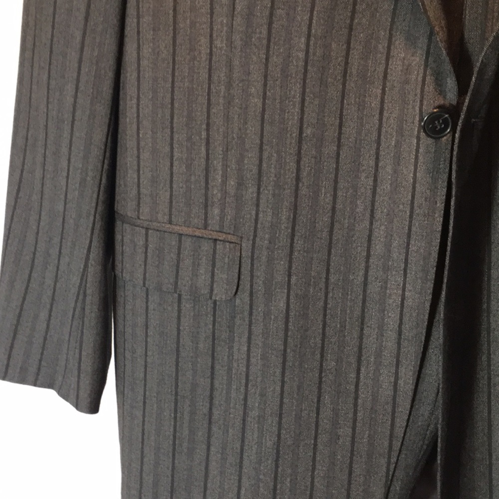 Z Zegna Gray Pinstripe Suit - Picture 5 of 12